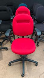 Refurbished Ahrend 220 rood bureaustoel MET GARANTIE, Ophalen of Verzenden, Zo goed als nieuw, Rood