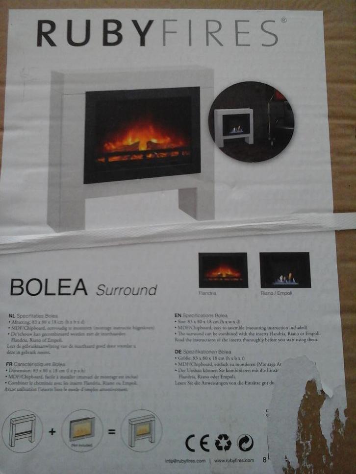 Openhaard Ombouw/Schouw (NIEUW), Huis en Inrichting, Haarden, Nieuw, Elektrische haard, Ophalen