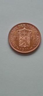 Prachtig gouden tientje 1911, Postzegels en Munten, Munten | Nederland, Koningin Wilhelmina, Losse munt, 10 gulden, Goud
