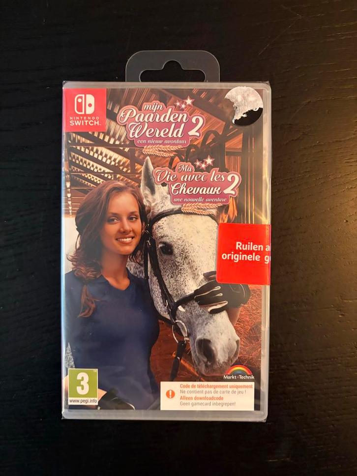 Paarden Wereld 2 - Nintendo Switch - Nieuw!, Spelcomputers en Games, Games | Nintendo Switch, Nieuw, Simulatie, 1 speler, Vanaf 3 jaar