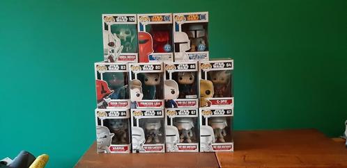 Diverse Funko's Star Wars, Verzamelen, Poppetjes en Figuurtjes, Zo goed als nieuw, Ophalen of Verzenden