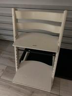 Witte Trip Trapp stoel - verstelbaar, Ophalen of Verzenden, Gebruikt, Meegroeistoel