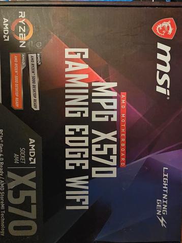 MSI MPG X570 Gaming Edge Wifi Moederbord beschikbaar voor biedingen