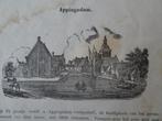 prent provincie Groningen, Appingendam, Schuitemaker 1850, Verzenden