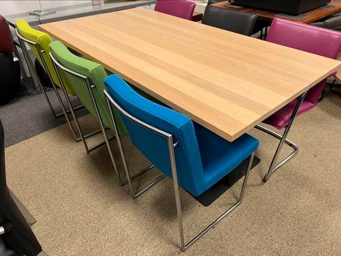 Als nieuw Harvink Struis Eettafel Eiken hout Design Tafel, Huis en Inrichting, Tafels | Eettafels, Zo goed als nieuw, 50 tot 100 cm