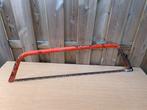 Vintage Boomzaag met Rood Frame - Antiek Gereedschap Zaag Bo, Ophalen of Verzenden