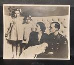 Koninklijk Huis 1944 echte foto zilverglans, Ophalen of Verzenden, 1940 tot 1960, Zo goed als nieuw, Overige onderwerpen