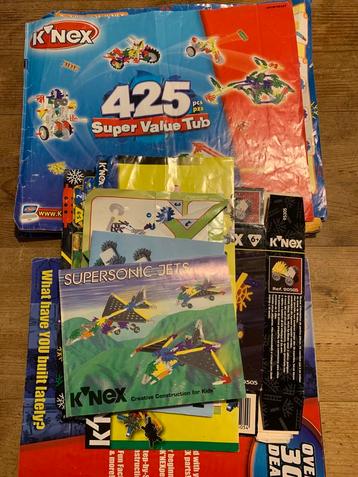 K’nex bouwset 425. Compleet met nog extra delen. beschikbaar voor biedingen