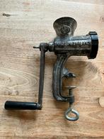 Spong No5 meat gehaktmolen- meat mincer, Antiek en Kunst, Ophalen of Verzenden