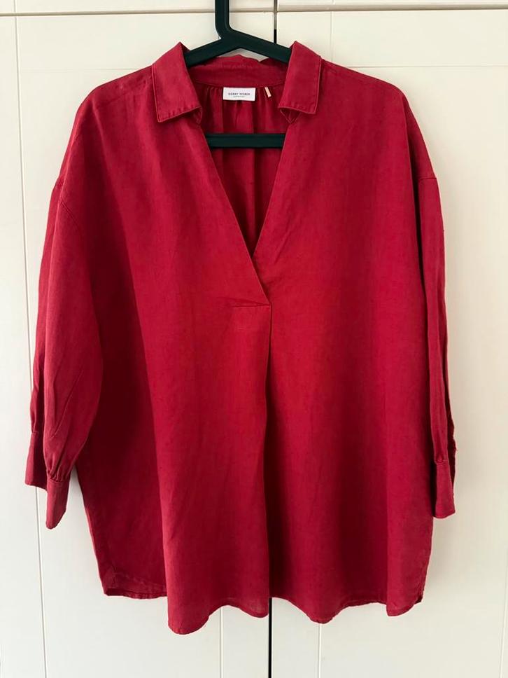 Gerry Weber, Kleding | Dames, Blouses en Tunieken, Zo goed als nieuw, Rood, Ophalen of Verzenden