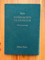 Weihnachtsoratorium - J.S. Bach - Klavieruittreksel Peters, Zang, Klassiek, Ophalen of Verzenden, Zo goed als nieuw