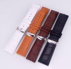 Leren gekleurde horlogeband horloge band horlogebandje, Verzenden, Nieuw