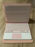 iPad toetsenbord roze 10.9, Computers en Software, Tablet-hoezen, Ophalen of Verzenden, Zo goed als nieuw, 10 inch, Bescherming voor- en achterkant