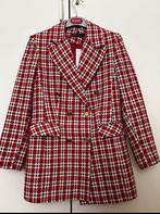 Red Plaid Women’s Blazer - New, Kleding | Dames, Jasjes, Kostuums en Pakken, Ophalen of Verzenden, Zo goed als nieuw, Rood