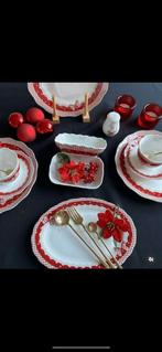 Ontbijtset 6 pers. NIEUW IN DOOS, Huis en Inrichting, Keuken | Servies, Ophalen of Verzenden, Zo goed als nieuw, Bord(en), Overige stijlen
