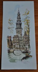 Prent Kerk Toren Amsterdam Woerden Eindhoven Apeldoorn, Verzamelen, Foto's en Prenten, Ophalen of Verzenden, 1960 tot 1980, Gebouw