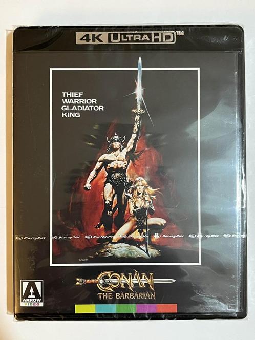 4K Ultra HD Conan the Barbarian (1982), Cd's en Dvd's, Blu-ray, Nieuw in verpakking, Actie, Ophalen