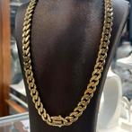 14k gouden cuban ketting schakel cubaans miami schakel, Sieraden, Tassen en Uiterlijk, Kettingen, Ophalen of Verzenden, Zo goed als nieuw