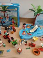 Playmobil zwembad 6673 cabrio meubels huis en tuin set, Ophalen of Verzenden, Gebruikt