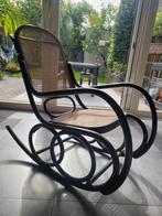 Vintage Schommelstoel - Thonet, Hout, Huis en Inrichting, Stoelen, Ophalen, Gebruikt, Zwart, Vintage