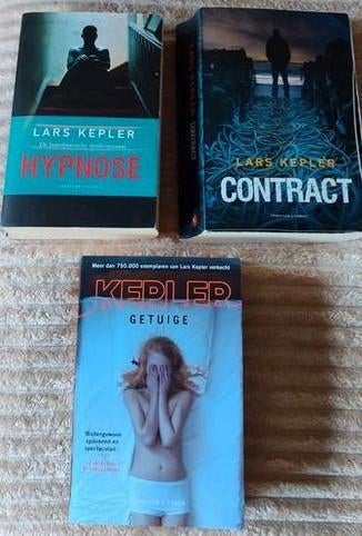 Lars Kepler - Hypnose-Contract-Getuige, Ophalen of Verzenden, Zo goed als nieuw, Lars Kepler