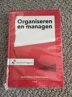 Aldert Doelen - Organiseren & managen NIEUW!, Sociale wetenschap, Nieuw, Ophalen of Verzenden, Aldert Doelen; André Weber