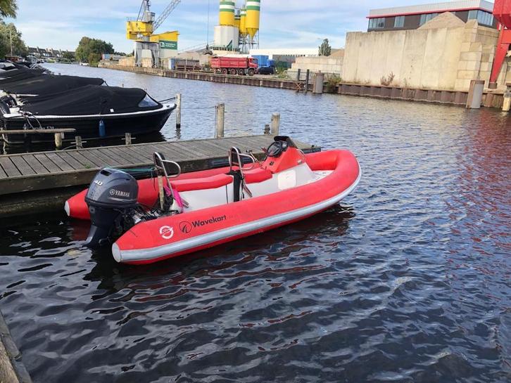 Rib incl 40pk Yamaha, Watersport en Boten, Rubberboten, Gebruikt, Overige merken, Overige materialen, Minder dan 70 pk, Benzine