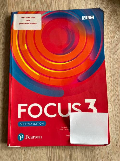 Focus 3 second edition students book Engels werkboek 2x, Boeken, Schoolboeken, Zo goed als nieuw, Engels, Overige niveaus, Ophalen of Verzenden
