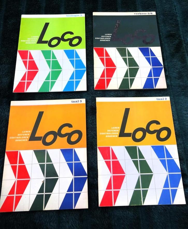4 Maxi loco boekjes * 2 Taal, 1 Biologie, 1 Verkeer, Kinderen en Baby's, Speelgoed | Educatief en Creatief, Gebruikt, Puzzelen