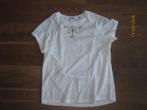 Carminn wit shirt met strass steentjes maat M, Kleding | Dames, T-shirts, Gedragen, Maat 38/40 (M), Carminn, Ophalen of Verzenden