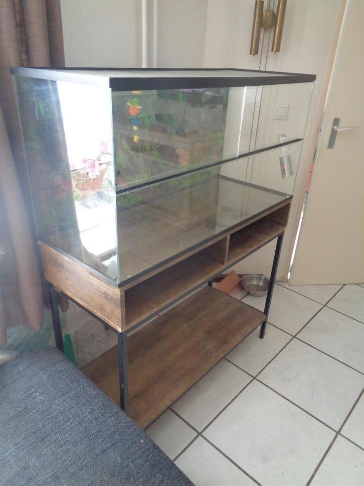 Onderkast voor Aquarium -of terrarium 100 x 40 x 80 cm, Dieren en Toebehoren, Reptielen en Amfibieën | Toebehoren, Zo goed als nieuw