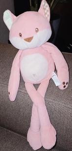 Evora roze vos, geruite stof voeten en oren. Kruidvat., Ophalen of Verzenden, Gebruikt, Overige typen