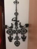 Brocante Byzantijnse hangende kandelaar, Ophalen of Verzenden, Koper of Brons