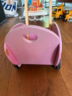 Janod kinderwagen hout, Kinderen en Baby's, Speelgoed | Houten speelgoed, Ophalen of Verzenden, Gebruikt