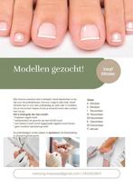 Pedicure modellen gezocht !, Ophalen of Verzenden, Nieuw, Overige typen