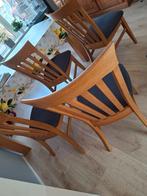 4 eetkamer stoelen, Huis en Inrichting, Complete eetkamers, 4 tot 6 stoelen, Gebruikt, Ophalen of Verzenden