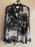 Shoeby Zwart/Wit Blouse nieuw met print - Maat M, Kleding | Dames, Maat 38/40 (M), Zwart, Nieuw, Ophalen of Verzenden