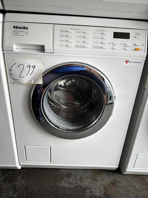 Miele wasmachine W3933 WCS, Witgoed en Apparatuur, Wasmachines, Refurbished, Voorlader, 6 tot 8 kg, 85 tot 90 cm, 1600 toeren of meer