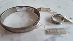 Jacob Jensen Armband & Ring Titanium/Zilver, Ophalen, Zo goed als nieuw, Zilver, Zilver