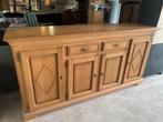 Houten dressoir 200 cm, Ophalen, Beatrixstraat 65E Beneden Leeuwen, Eikenhout, 200 cm of meer