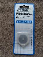 Olfa SKS-7 (=RB 28-2) spare blades voor RTY-1 /G en /DX, Ophalen, Nieuw, Overige typen