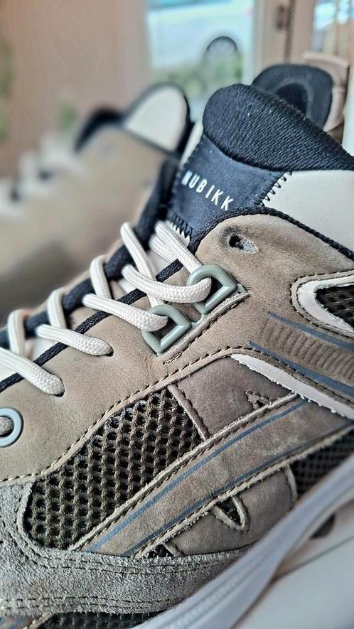 *** MOOIE ZGAN SNEAKERS VAN NUBIKK GROEN MAAT 45 ***, Kleding | Heren, Schoenen, Zo goed als nieuw, Overige kleuren, Ophalen of Verzenden