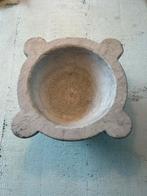 Antieke marmeren vijzel., Antiek en Kunst, Ophalen