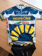 Set wielerkleding kind (mt 128/134) Vacansoleil, wielrennen, XS, Kinderen, Ophalen of Verzenden, Zo goed als nieuw