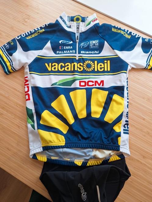 Set wielerkleding kind (mt 128/134) Vacansoleil, wielrennen, Fietsen en Brommers, Fietsaccessoires | Fietskleding, Zo goed als nieuw