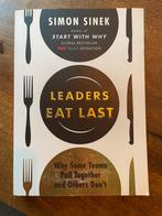 Leaders eat last | Simon Sinel, Ophalen of Verzenden, Gelezen, Simon sinek