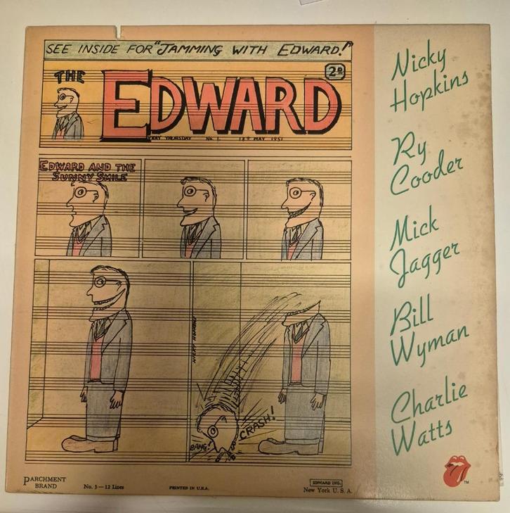 The Edward. Jamming with Edward ft. Mick Jagger e.a., Cd's en Dvd's, Vinyl | Pop, 1960 tot 1980, 12 inch, Ophalen of Verzenden