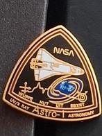 Vintage NASA speld Space Shuttle 1990 missie STS-35/Astro1, Ophalen of Verzenden, Zo goed als nieuw, Patch, Badge of Embleem