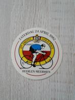 sticker 17e AMSTEL GOLD RACE 1982 Heerlen - Meersen, Ophalen of Verzenden, Zo goed als nieuw, Sport