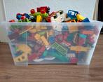 Duplo - grote bak vol - treinbaan + elektrische trein, Kinderen en Baby's, Speelgoed | Duplo en Lego, Ophalen, Zo goed als nieuw